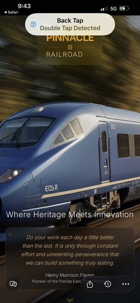 Pinnacle Railroad Frank Lloyd Wright Masterpiece